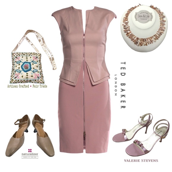 Dazzling Pink Satin Dress Sandals Heels, Bejeweled Straps, Adjustable Sz 8.5 NIB - Picture 14 of 16